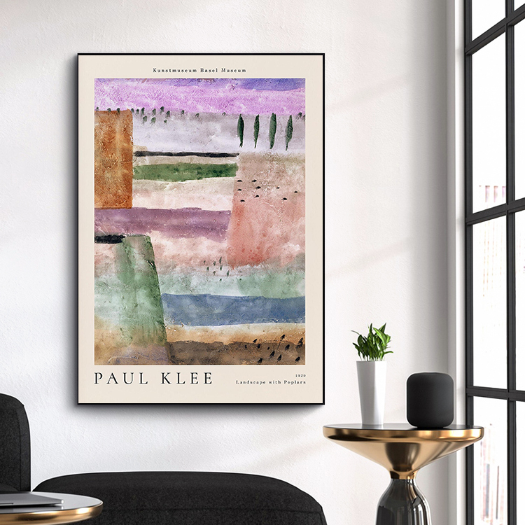 Modern Abstract Paul Klee Exhi - Home Decor Exhibition ulasan dan harga