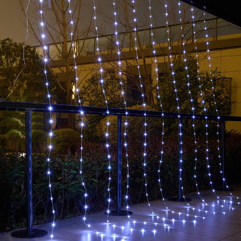 3/4/6m LED Curtain String Ligh - String Curtain Light ulasan dan harga