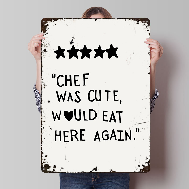 Cute Chef Review Art Print Met - Review Home Decor ulasan dan harga