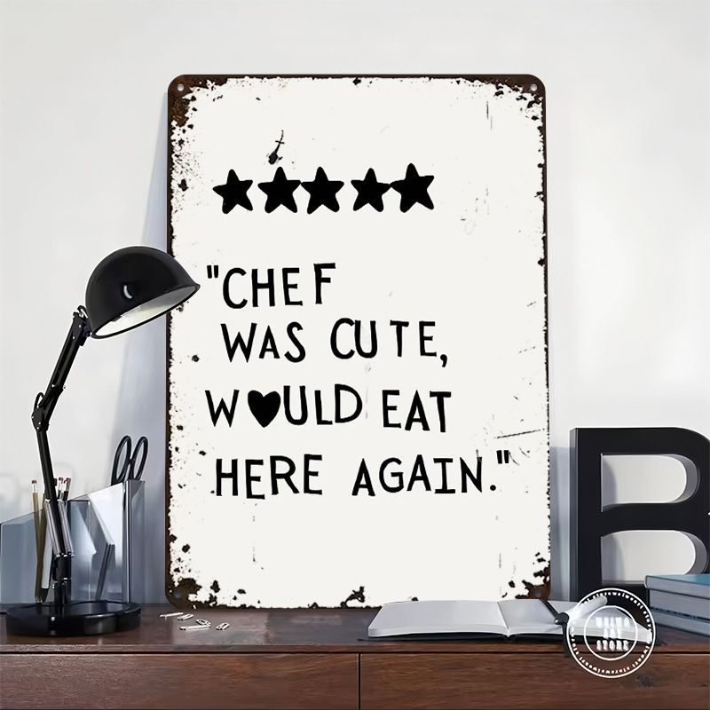 Cute Chef Review Art Print Met - Review Home Decor ulasan dan harga