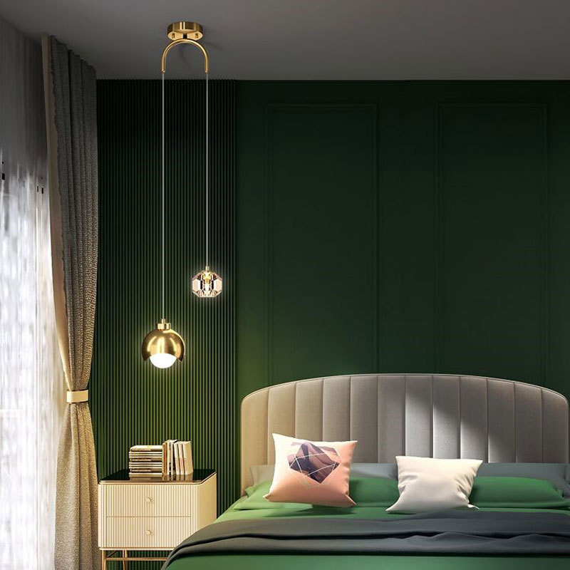 Bedroom Bedside Hanging Pendan - Hanging Moon Lamp ulasan dan harga