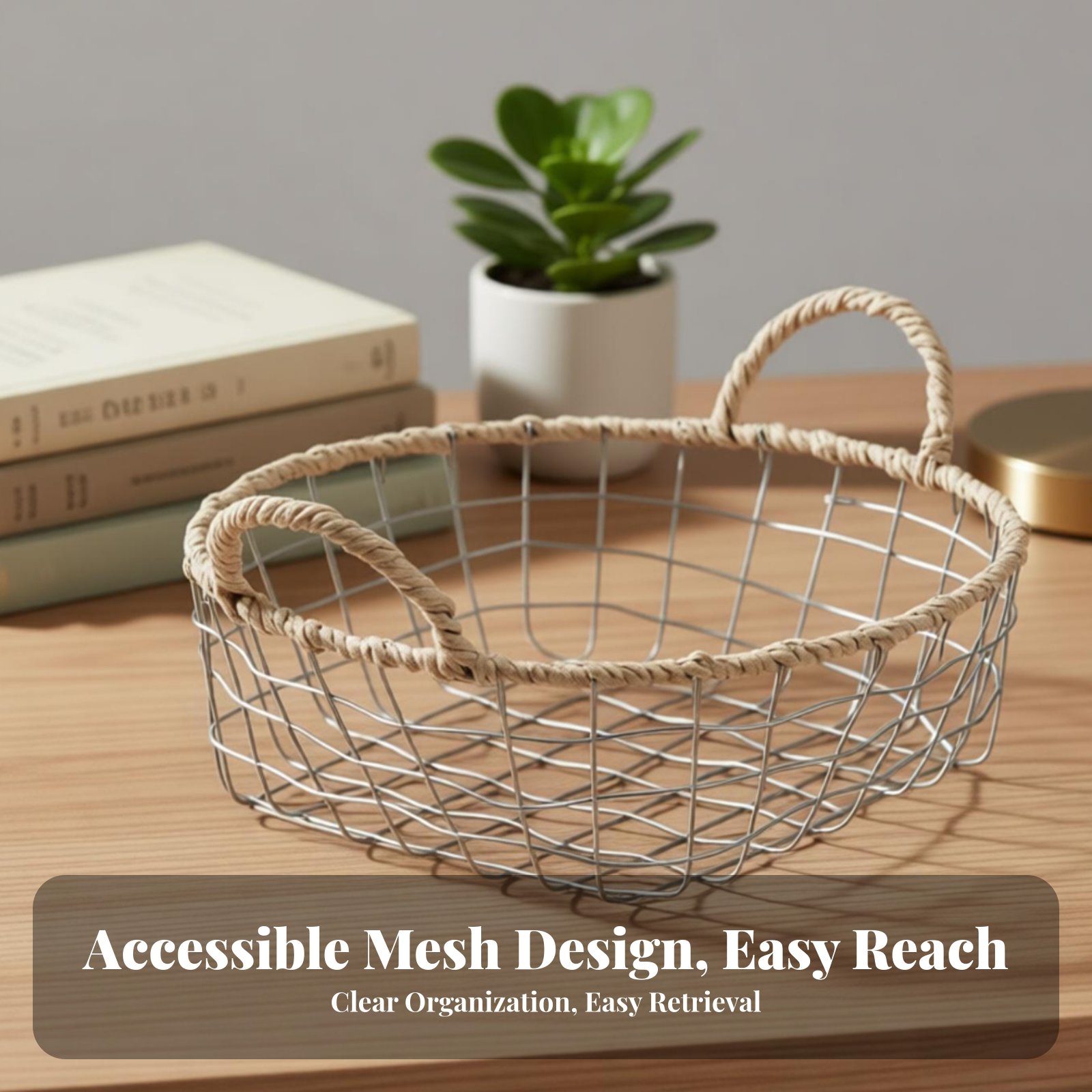 Countertop Utility Basket Wove - Woven Wall Basket ulasan dan harga