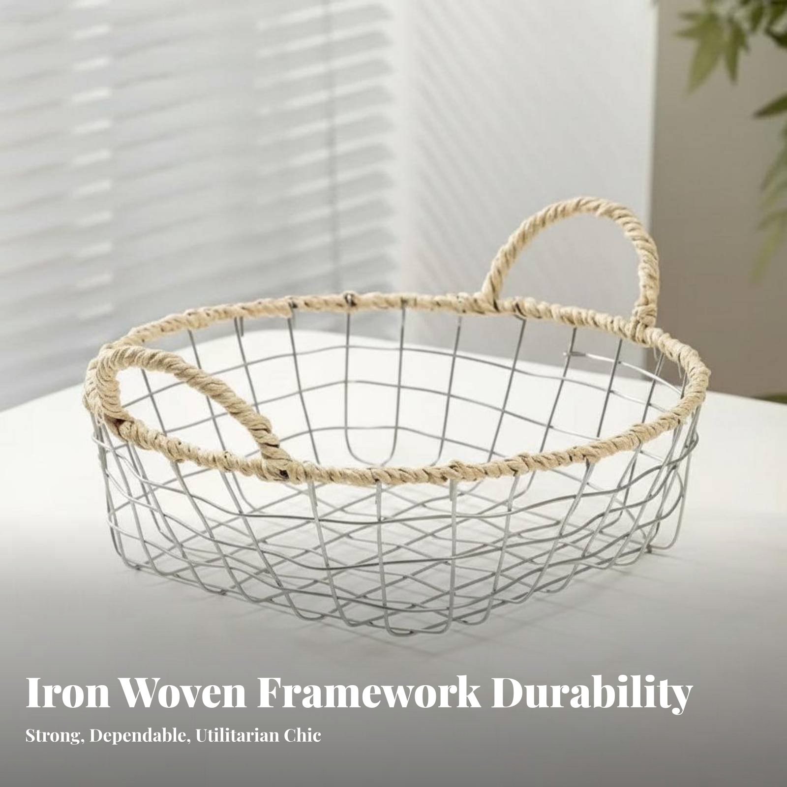 Countertop Utility Basket Wove - Woven Wall Basket ulasan dan harga