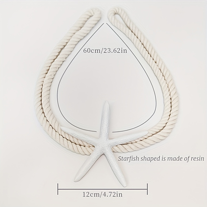 2PCS Natural Starfish Curtain  - Home Decor Curtain ulasan dan harga