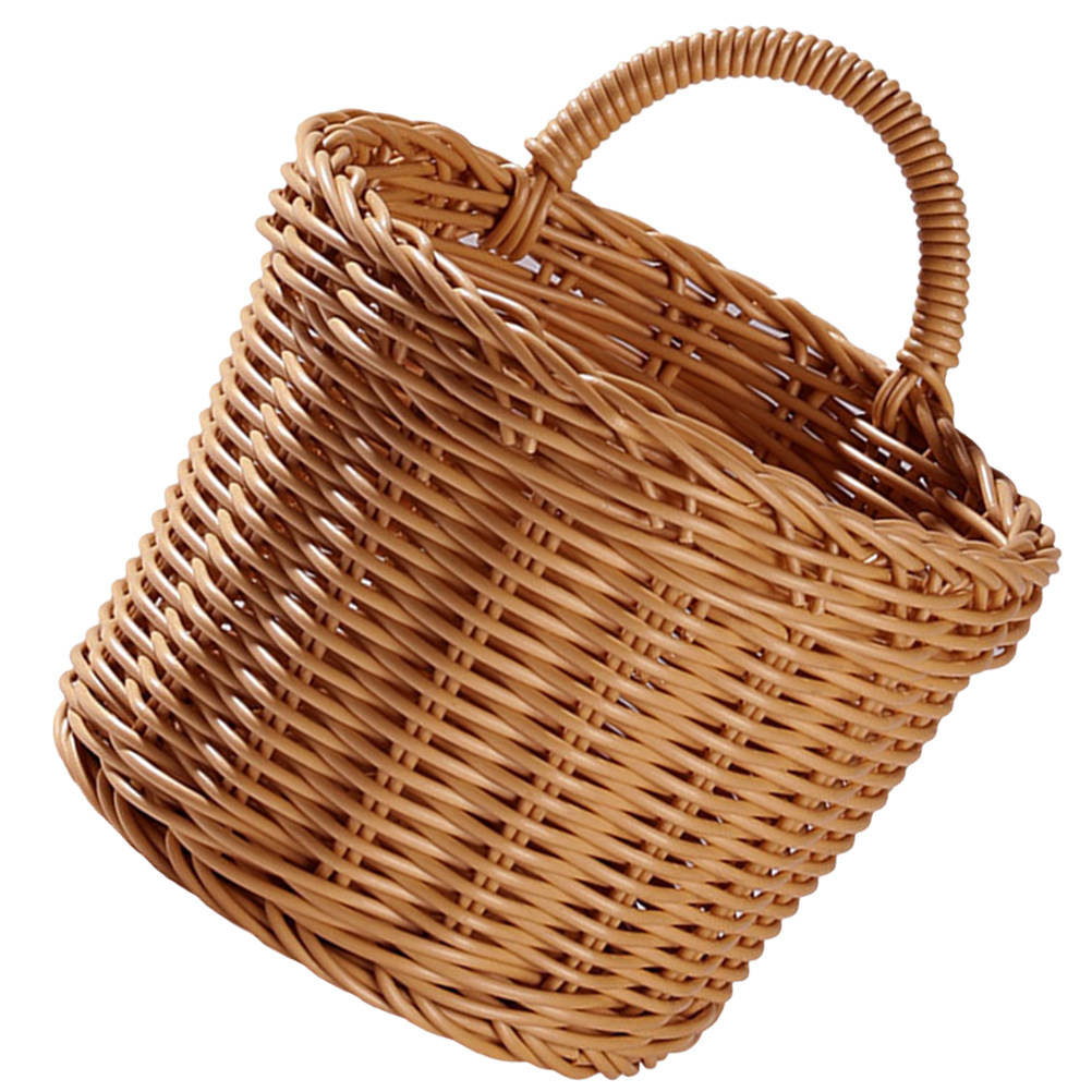 Imitation Woven Storage Basket - Woven Wall Basket ulasan dan harga
