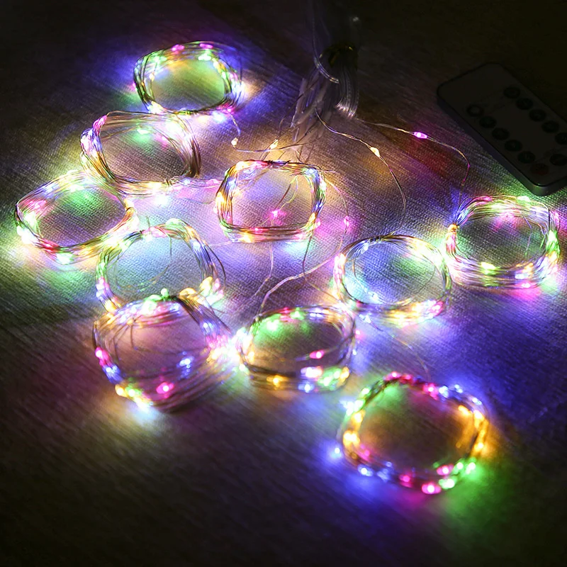 300/600 LED Battery-Operated F - String Curtain Light ulasan dan harga