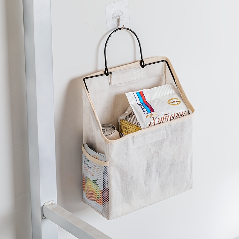 Wall-Hanging Storage Bags Desk - Woven Wall Basket ulasan dan harga
