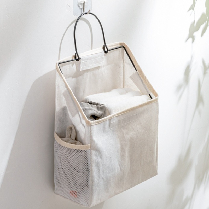 Wall-Hanging Storage Bags Desk - Woven Wall Basket ulasan dan harga