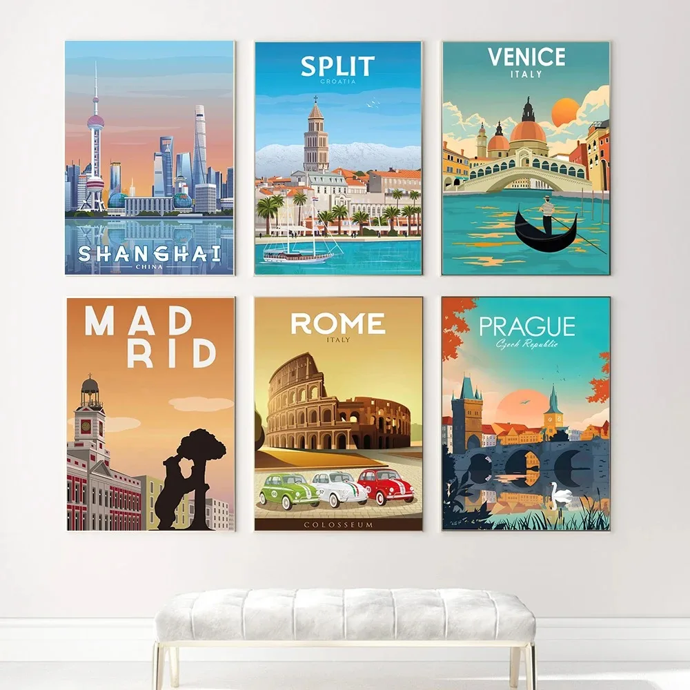 Tourist Cities Landscape Shang - Home Decor Vietnam ulasan dan harga