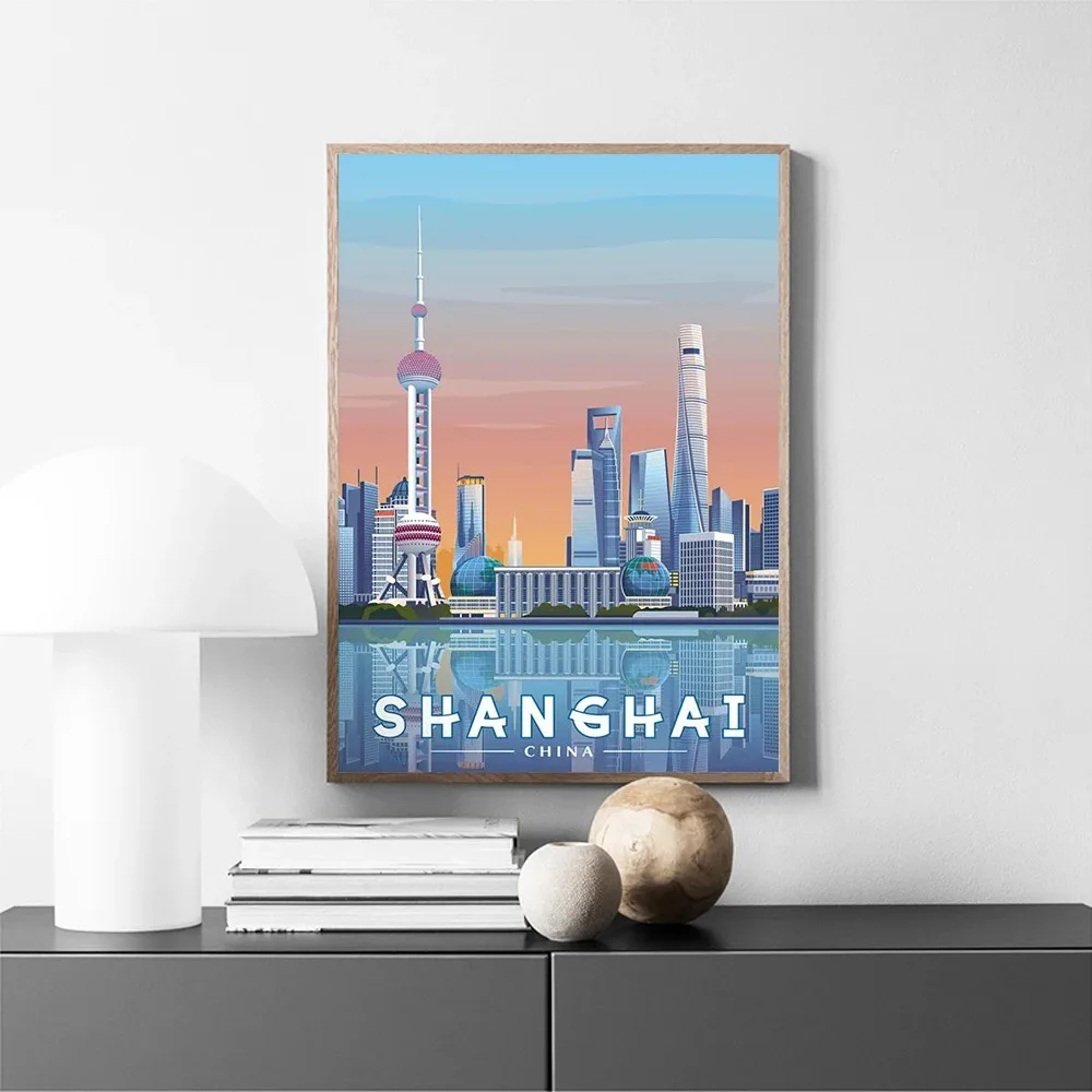 Tourist Cities Landscape Shang - Home Decor Vietnam ulasan dan harga
