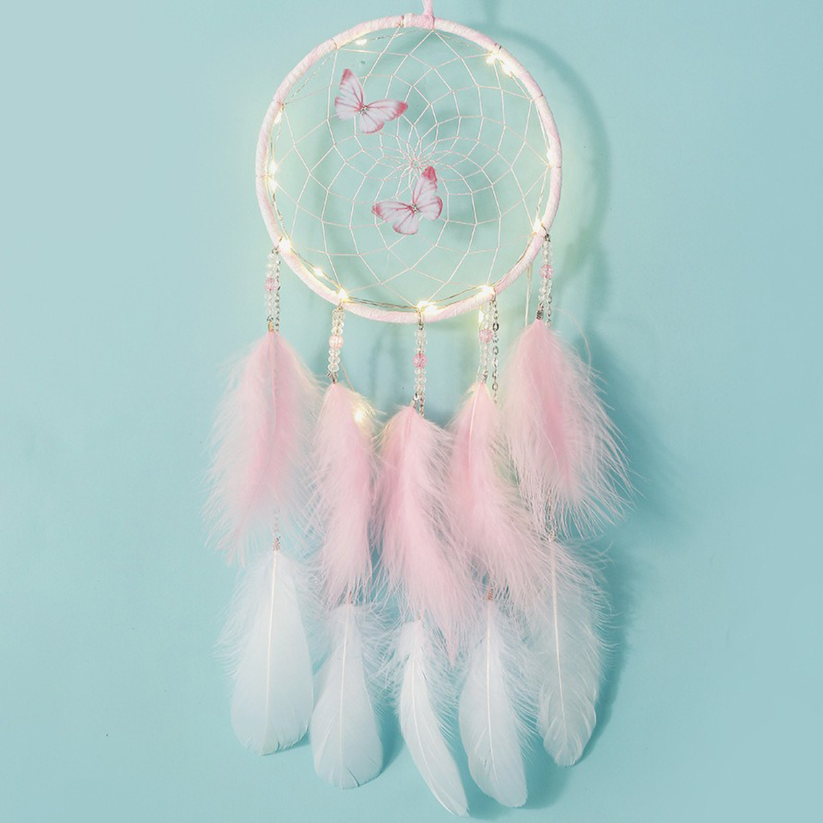Colorful Boho Dreamcatcher - H - Boho Wind Chimes ulasan dan harga
