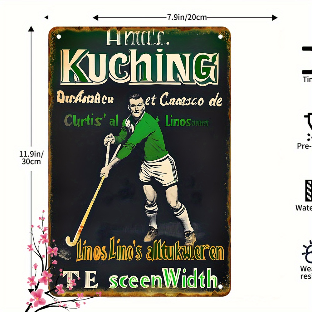 Vintage Metal Wall Art Sign -  - Home Decor Kuching ulasan dan harga