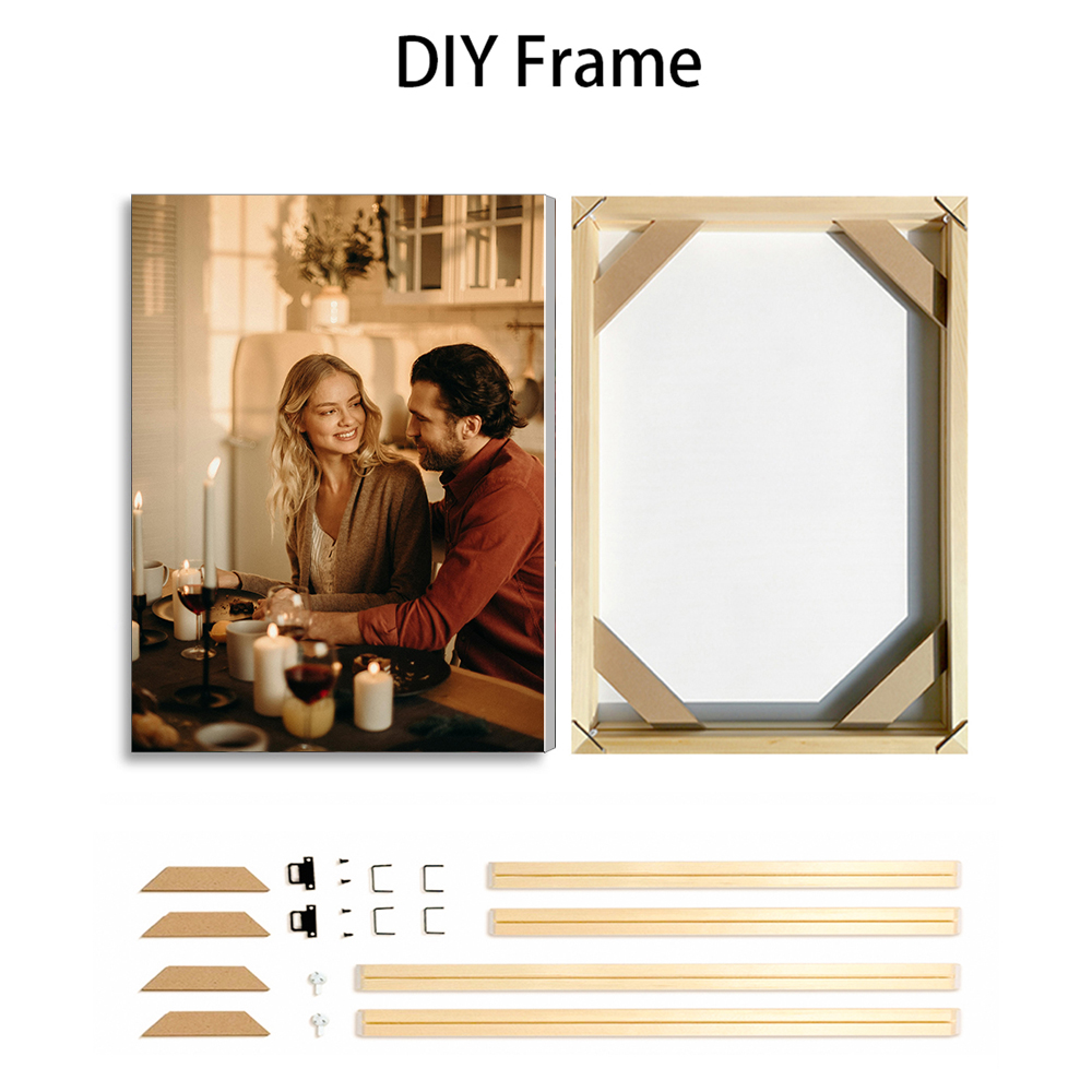 1 Pc Custom Photos with DIY Wo - Home Decor Painting ulasan dan harga