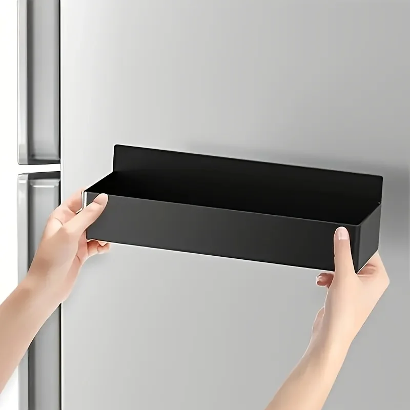 Magnetic Fridge Spice Rack Org - Woven Wall Basket ulasan dan harga