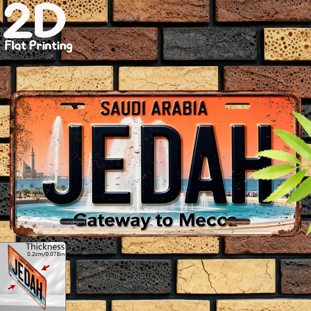 2D Flat Vintage Sign, Decorati - Home Decor Jeddah ulasan dan harga