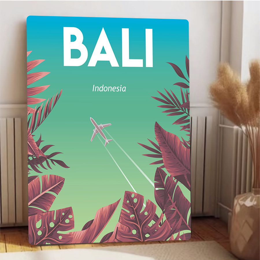 Bali Indonesia Scenery Metal W - Home Decor Bali ulasan dan harga