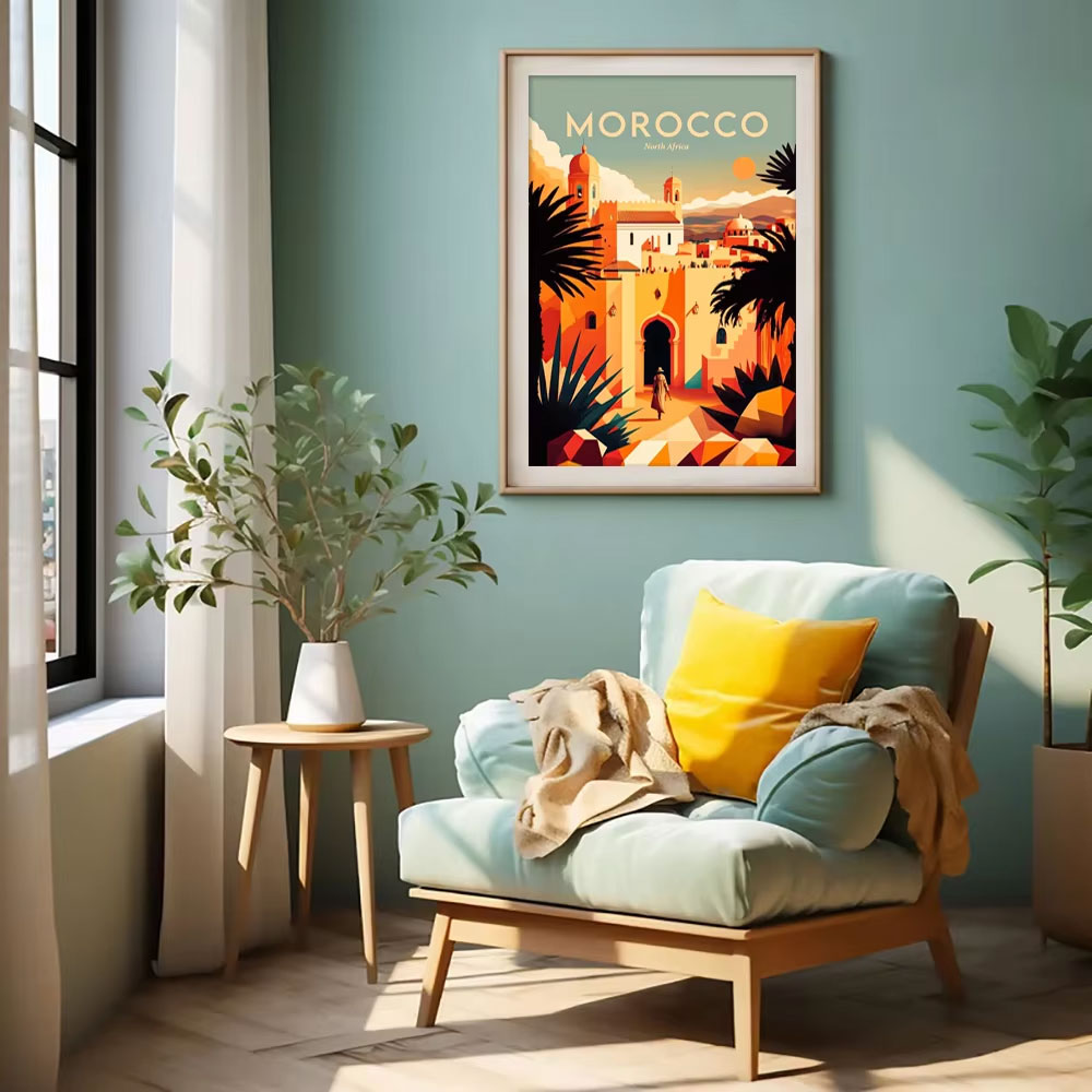 Floral Garden Village Night Tr - Home Decor Exhibition ulasan dan harga