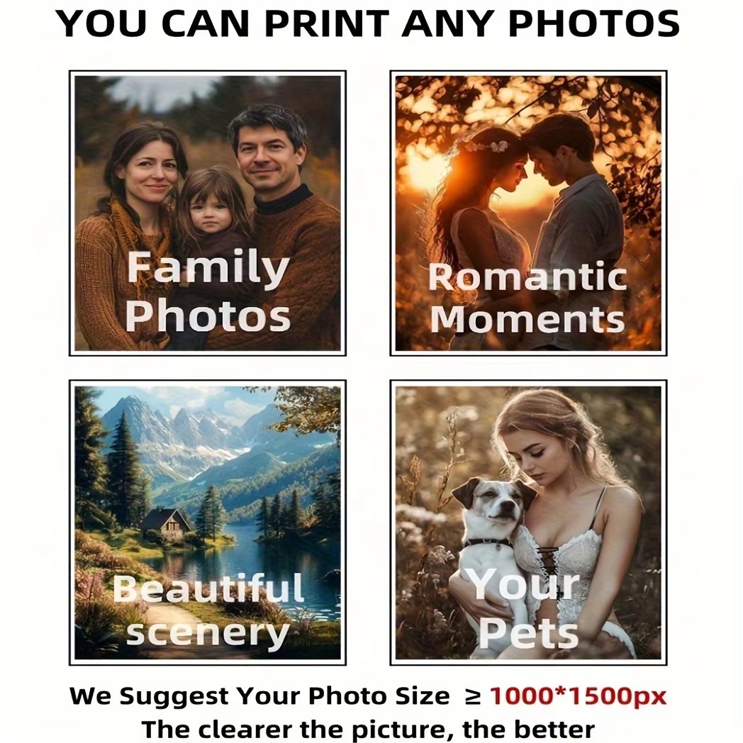 6pcs/set Custom Canvas Prints  - Home Decor Painting ulasan dan harga