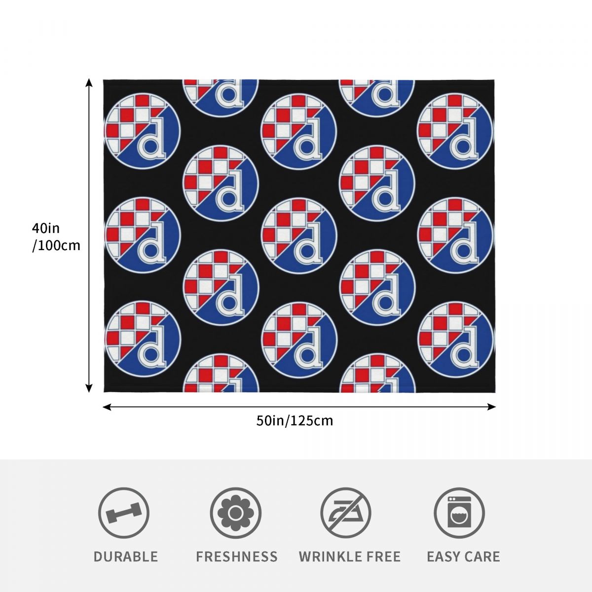 Dinamo Zagreb Throw Blanket De - Home Decor Zagreb ulasan dan harga