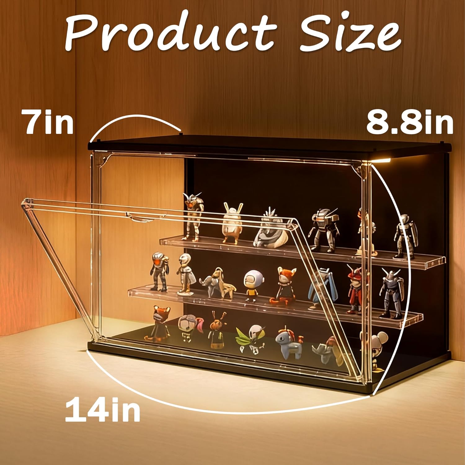 3-Tier Stackable LED Display C - H&M Home Decor ulasan dan harga
