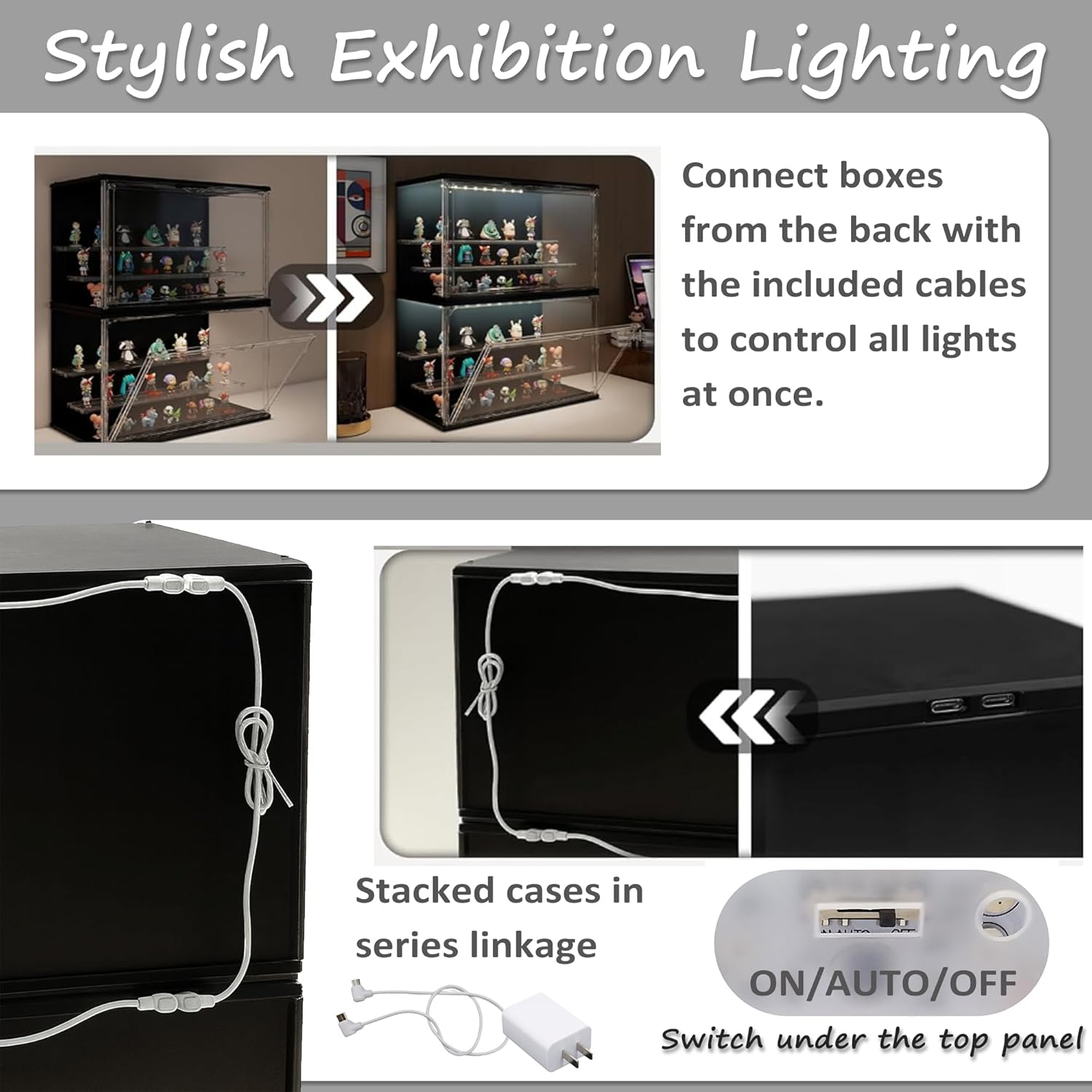 3-Tier Stackable LED Display C - H&M Home Decor ulasan dan harga
