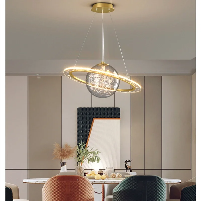 New Children's Planet Chandeli - Hanging Moon Lamp ulasan dan harga