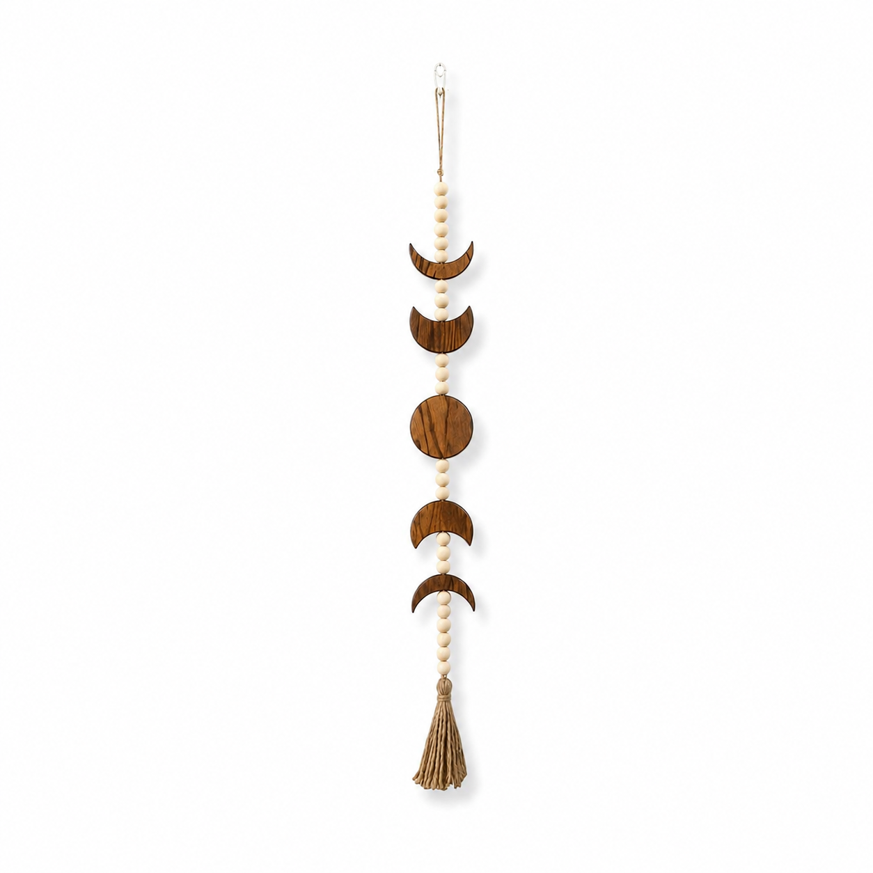 Boho Moon Phase Wall Hanging W - Boho Wind Chimes ulasan dan harga