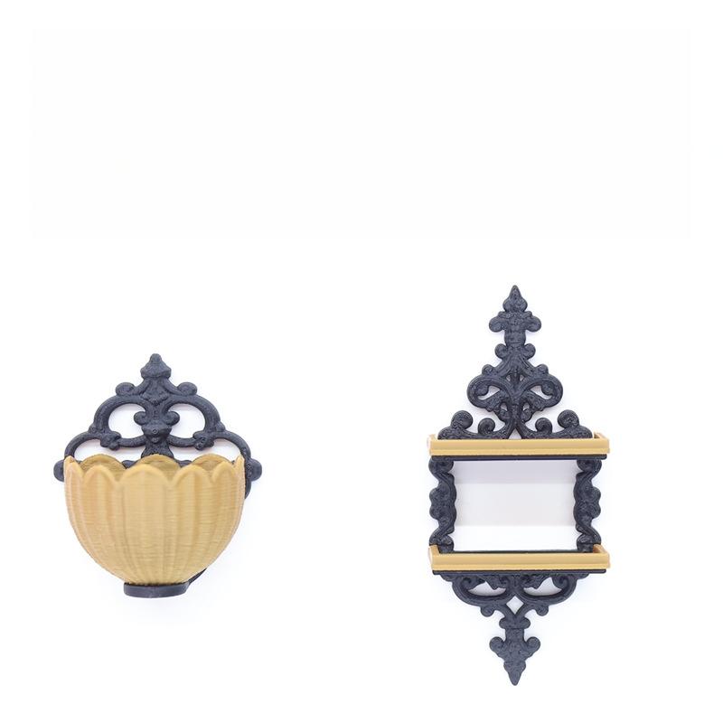 1Pcs 1 12 Miniature Dollhouse  - Woven Wall Basket ulasan dan harga