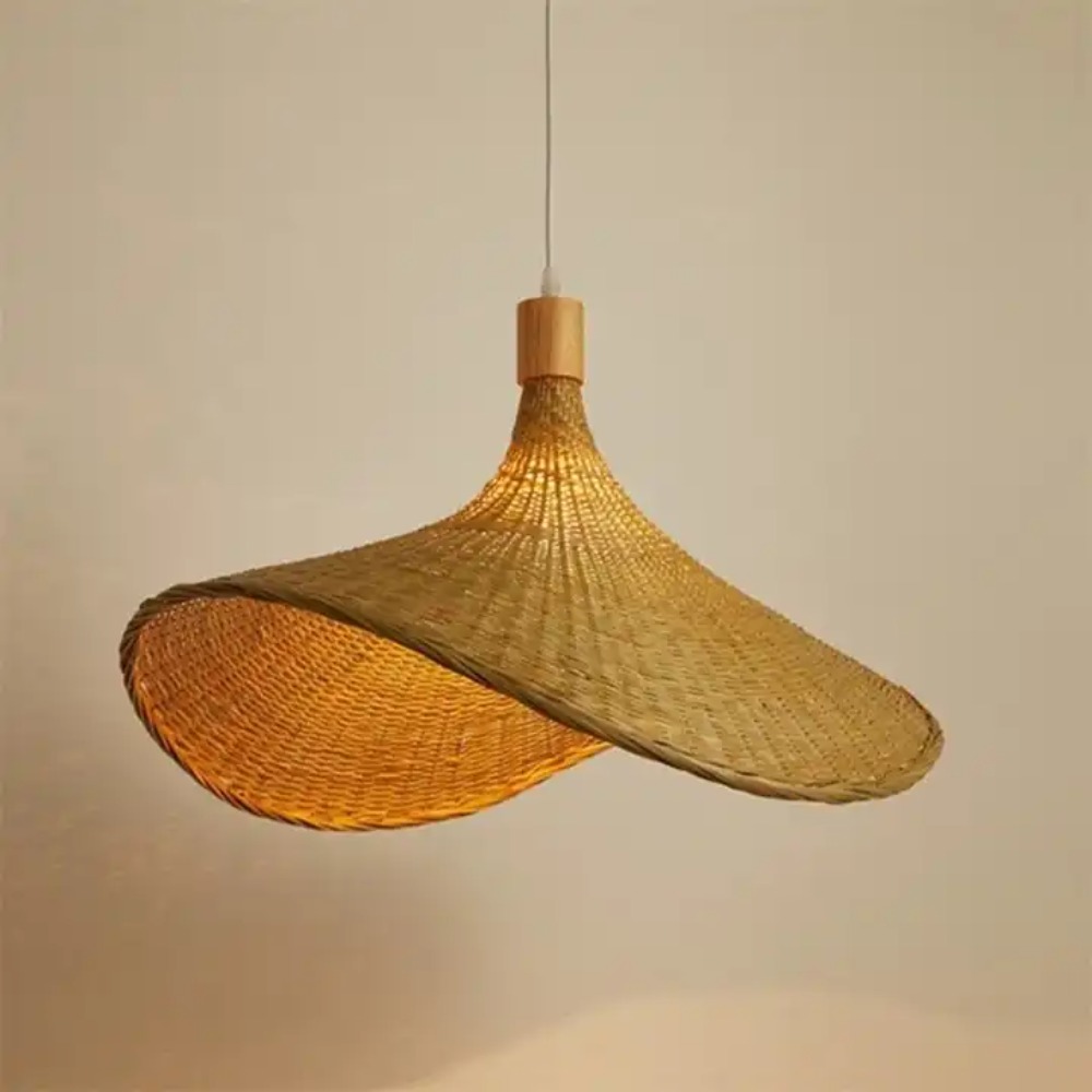 Pendant Light Rattan Hanging L - Hanging Moon Lamp ulasan dan harga