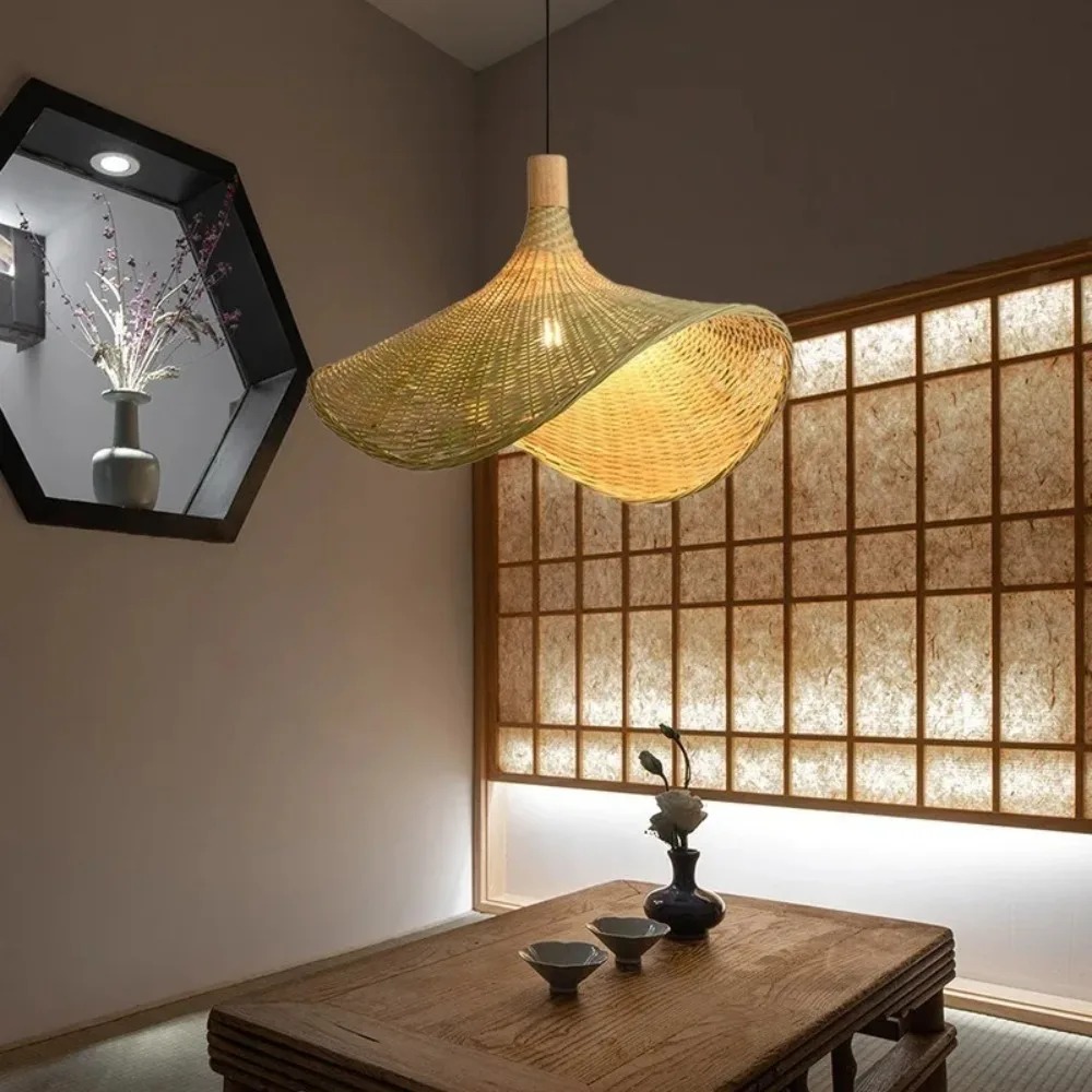Pendant Light Rattan Hanging L - Hanging Moon Lamp ulasan dan harga